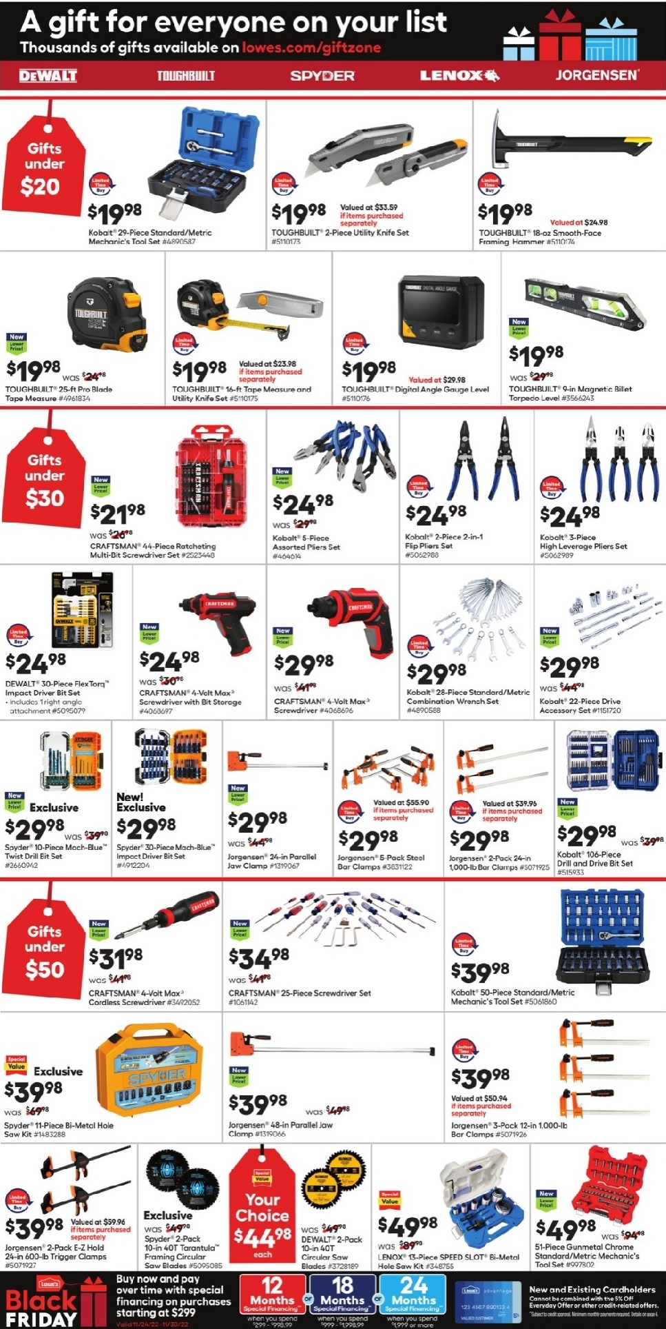 Lowes Black Friday Ad ⚡️ Deals 2023