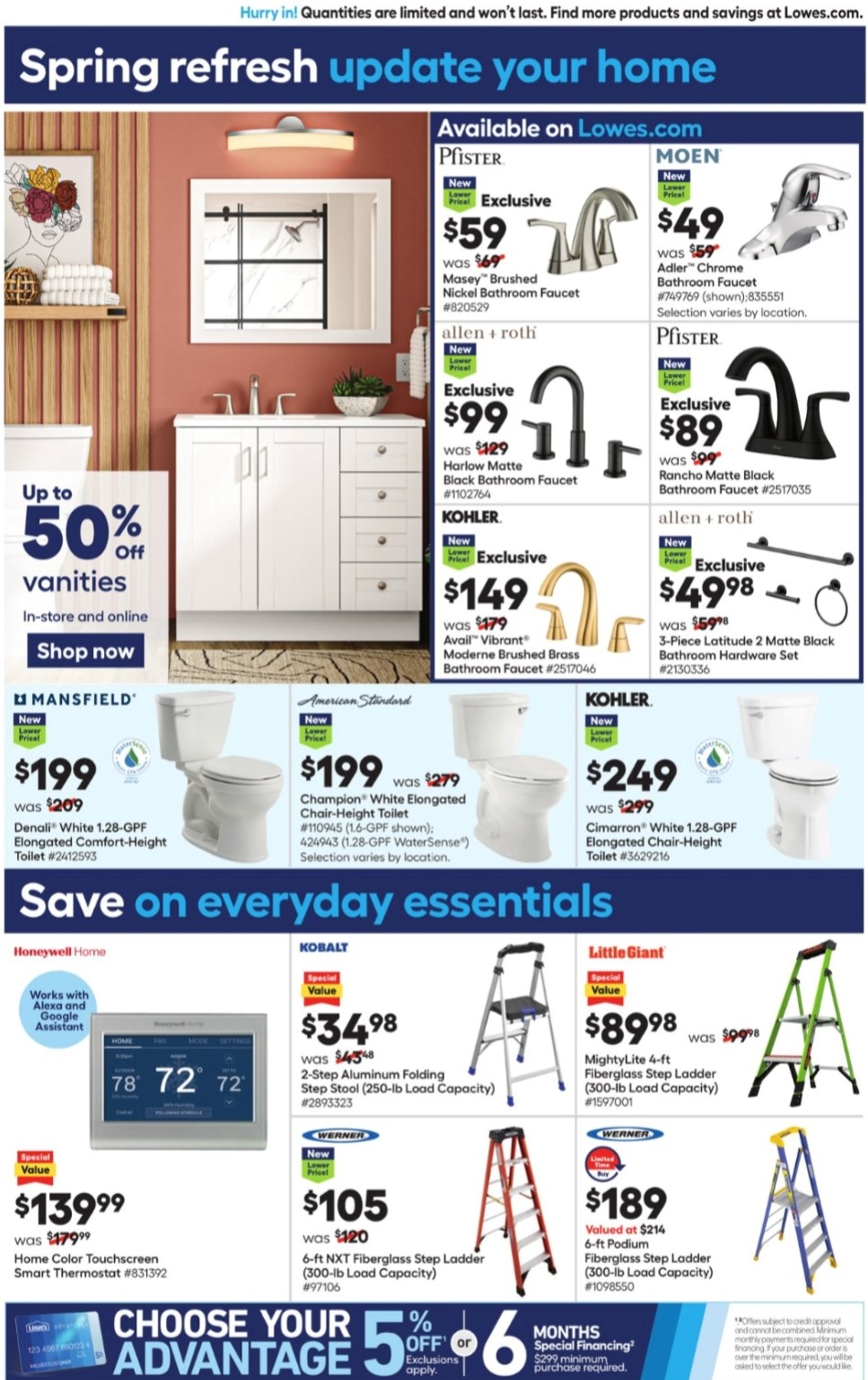 Lowes Weekly Ads ⚡️ 23 February 01 March 2023